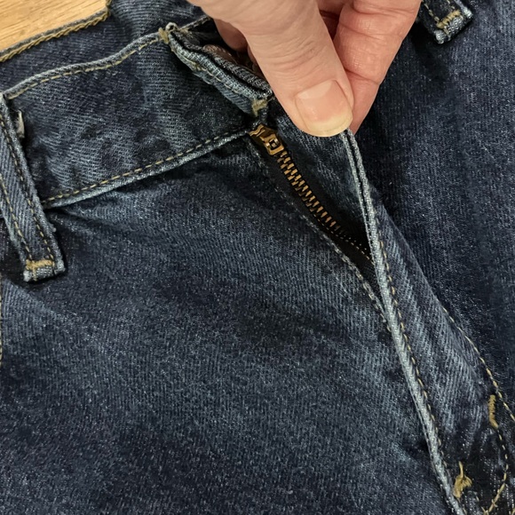 Levi’s Vintage 577 Cropped Lower Rise Loose Fit Clam Digger Jeans - Picture 5 of 11